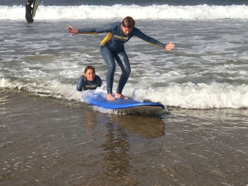 Adaptive surfing imagine surf-school