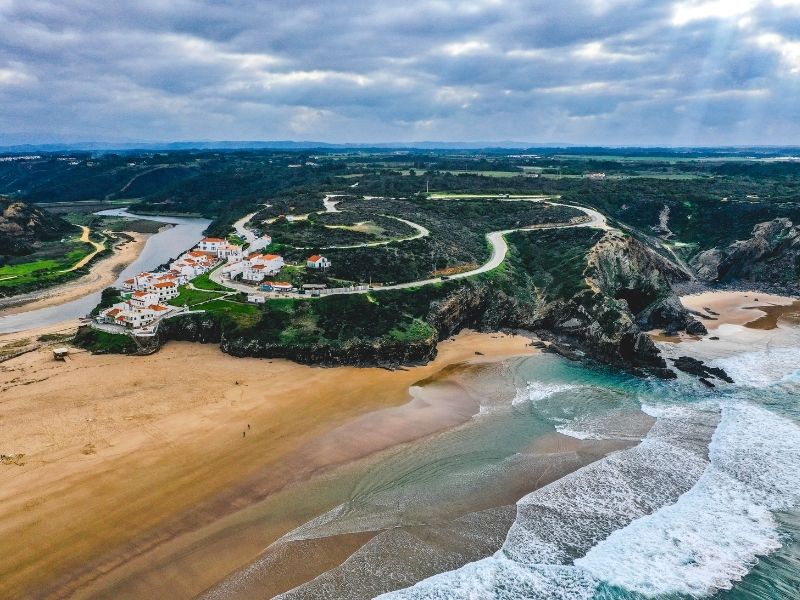 Praia odeceixe costa vicentina